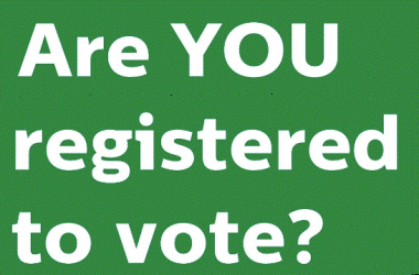 Are you registered to vote