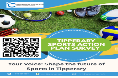 Tipperary Sports Action Plan Survey Flyer