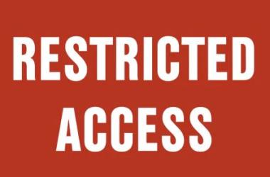 restricted access