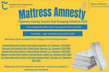 Free Mattress Recycling Event