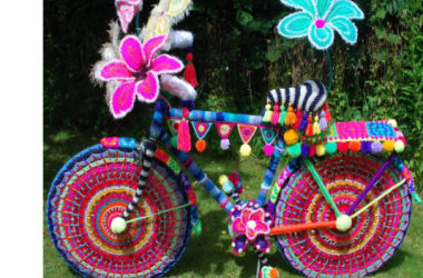 decorated bike