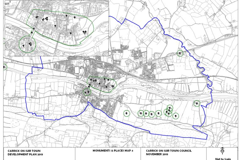 Map 4 Monuments and Places