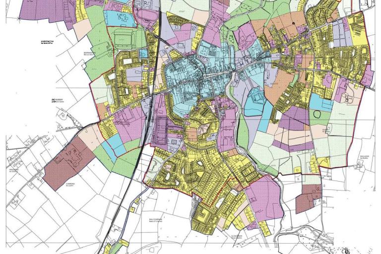 Thurles & Environs Development Plan Variation No 2 Map