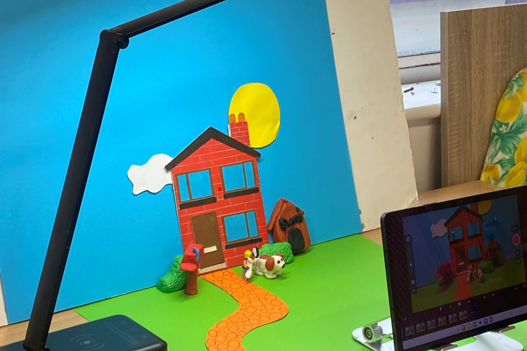image of stop motion workshop