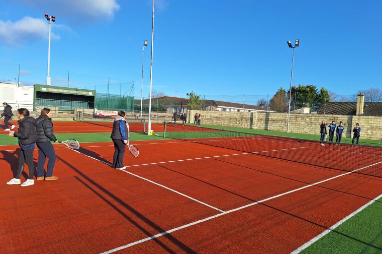 picture of tennis court at Canon Hayes