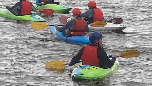 Adult Learn to Kayak Clonmel