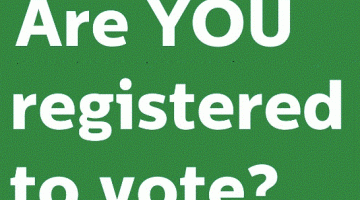 Are you registered to vote