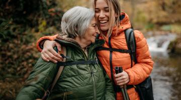 photo shows two ladies