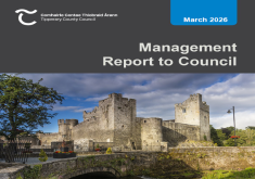 March management report cover